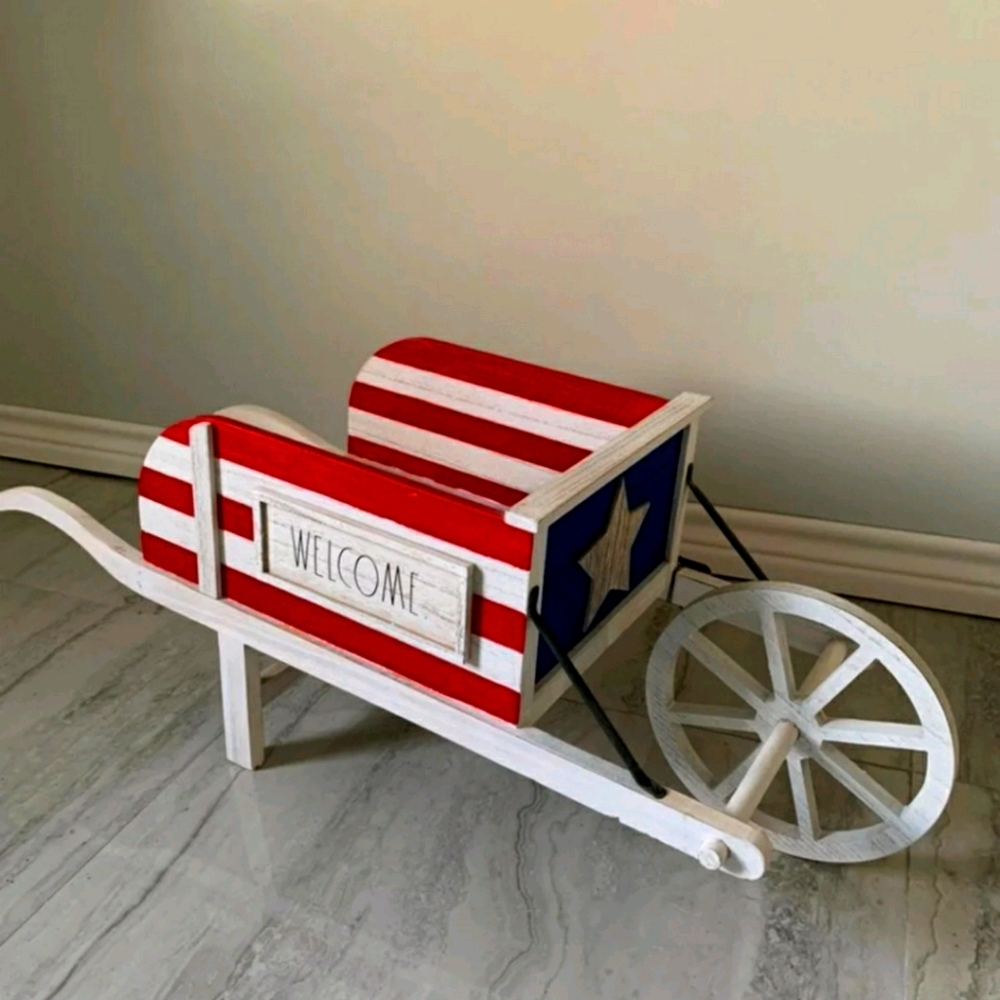 Rae Dunn USA Welcome Wagon